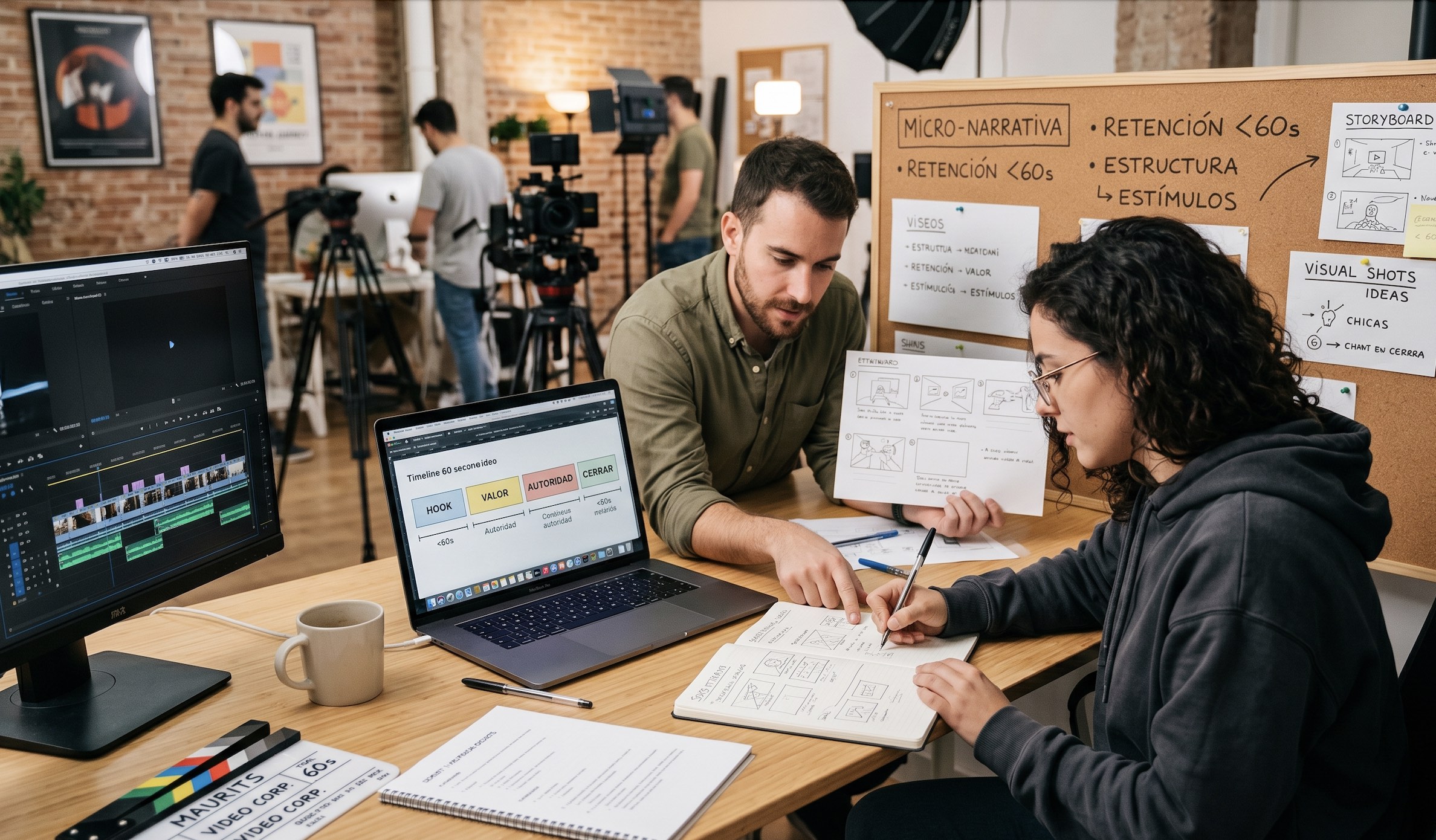 Cómo generar una estructura de guión corto para maximizar la atención