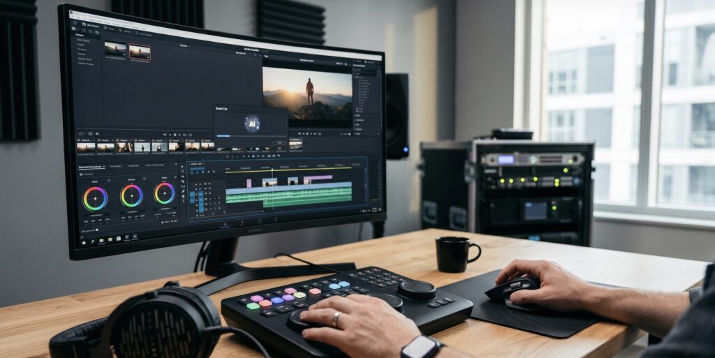 Uso de la IA en la producción de vídeo